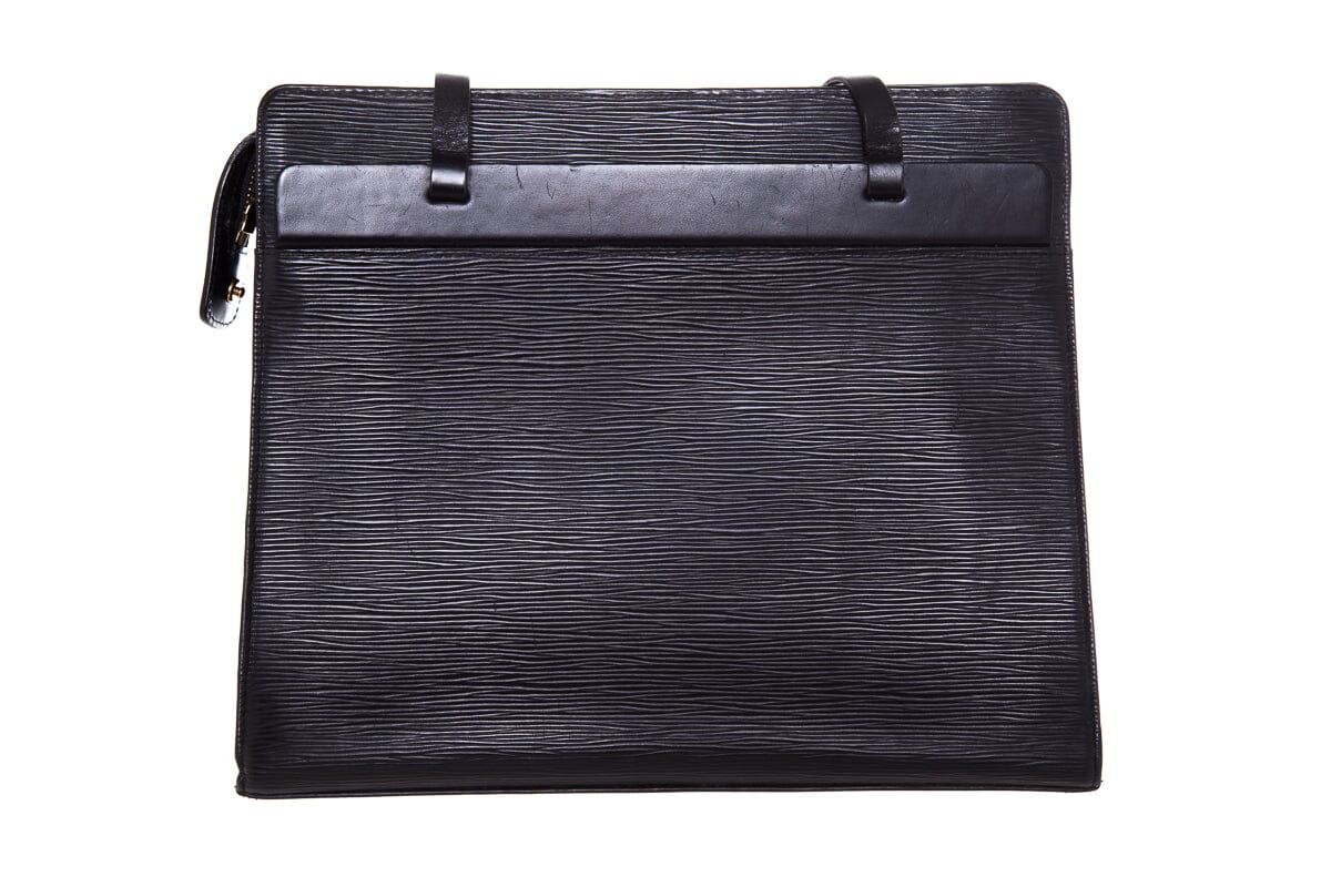 Louis Vuitton   Black Epi Leather Riviera Handbag