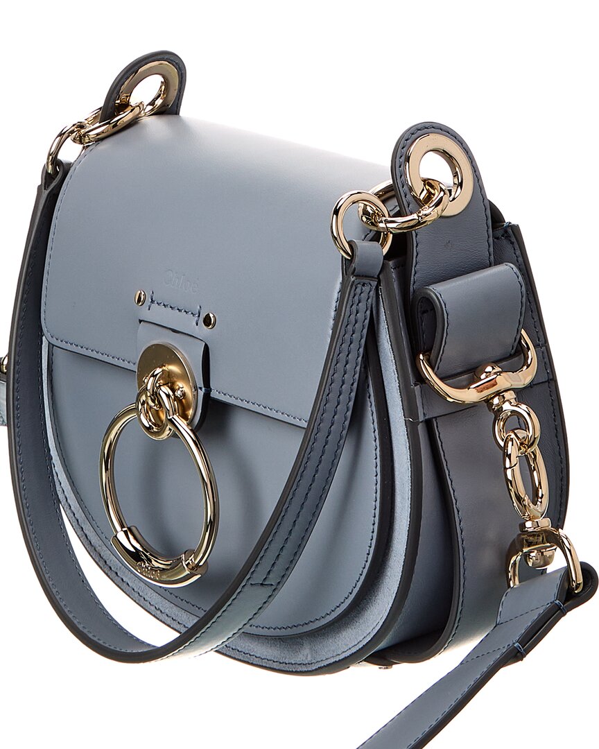 CHL - Chloe Tess Small Leather & Suede Shoulder Bag