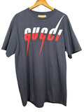 Gucci Split Logo Black Tee