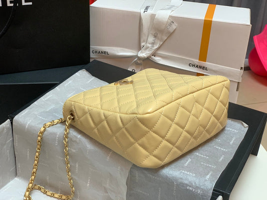 CHL - Hobo Handbag Beige Bag For Women 16cm/6in