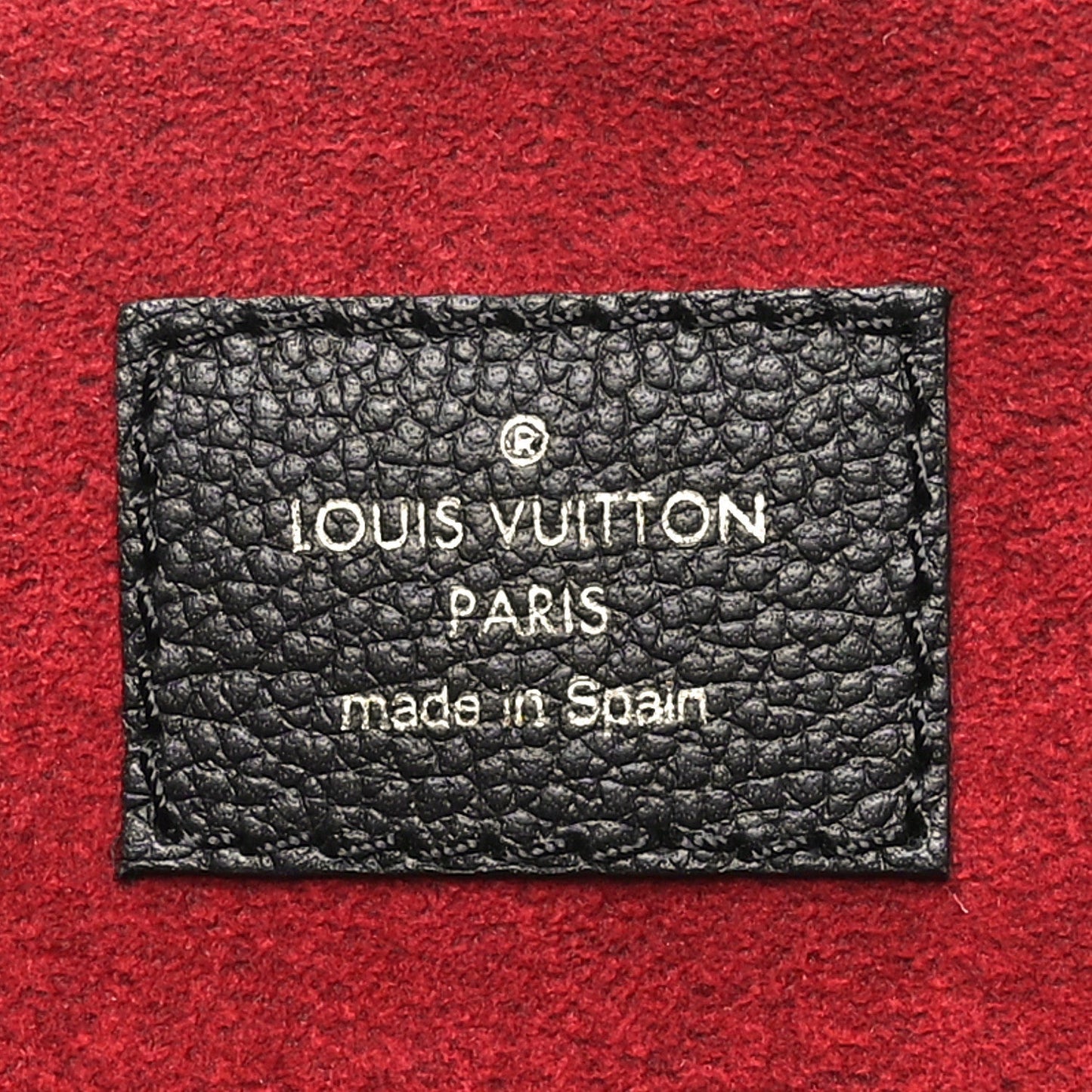 Louis Vuitton Empreinte Monogram Giant Grand Palais Black