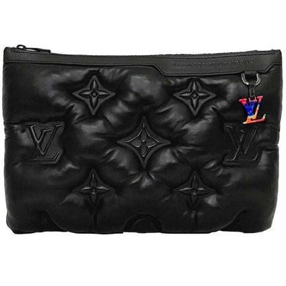 Louis Vuitton Pochette A4  Leather Clutch Bag