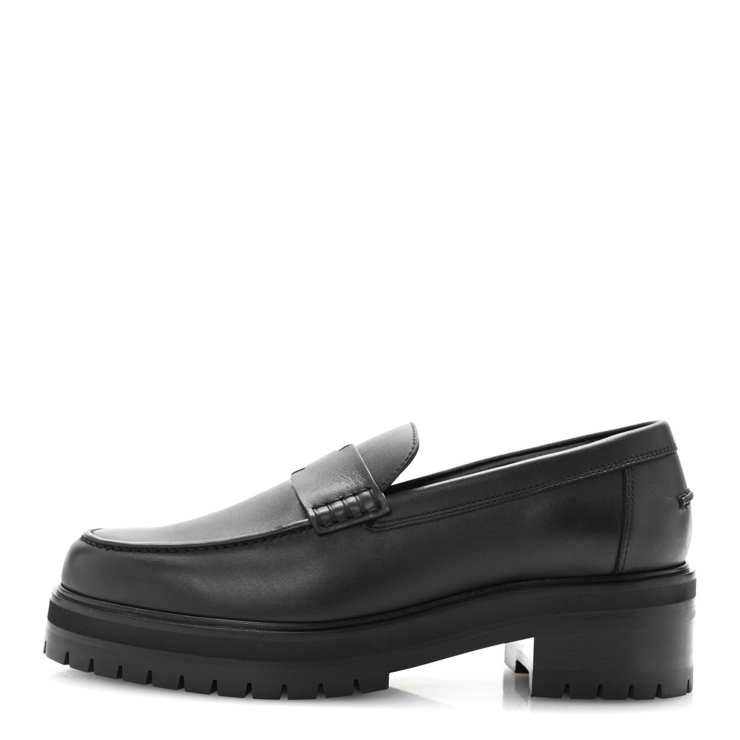 Amelia Calfskin Ivy Loafer 38 Black
