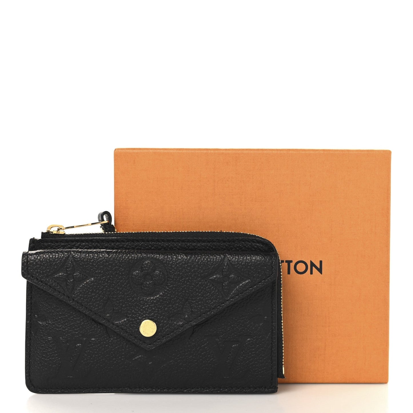 Louis Vuitton Empreinte Recto Verso Card Holder Black