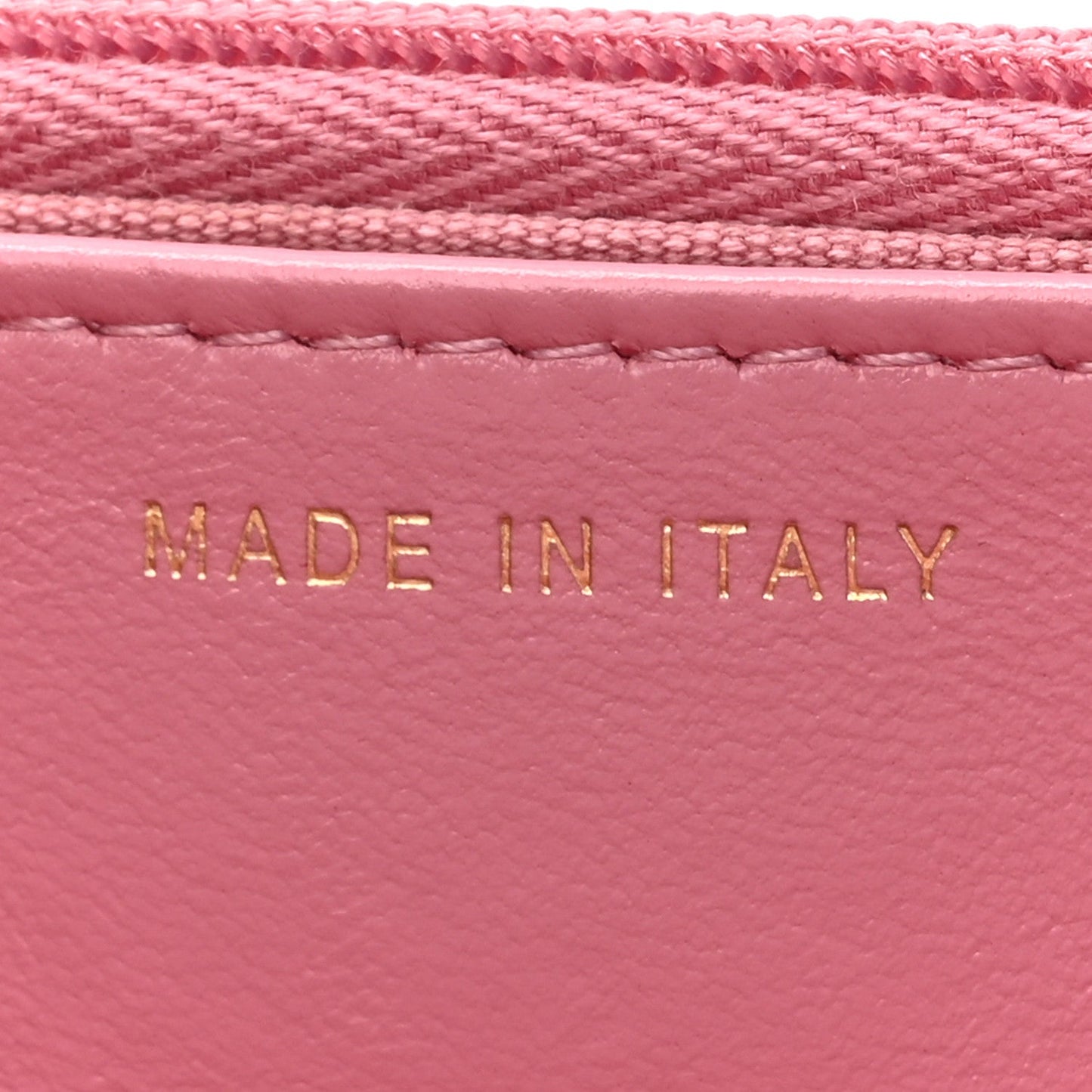Amelia Tweed Quilted Wallet On Chain WOC Pink