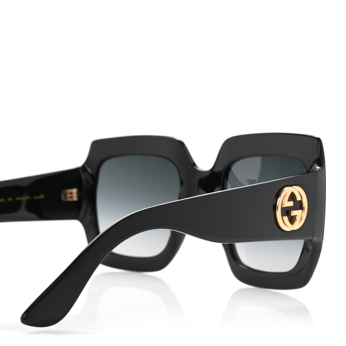 Amelia Acetate Square Frame Sunglasses GG0053S Black
