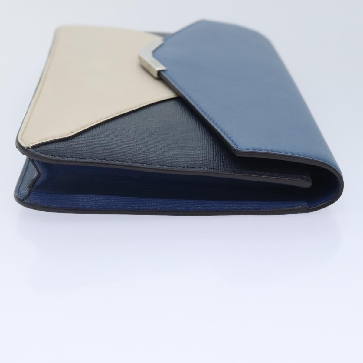 Fendi 2Jours  Leather Clutch Bag