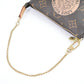 Louis Vuitton Mini Pochette Accessoires  Canvas Clutch Bag