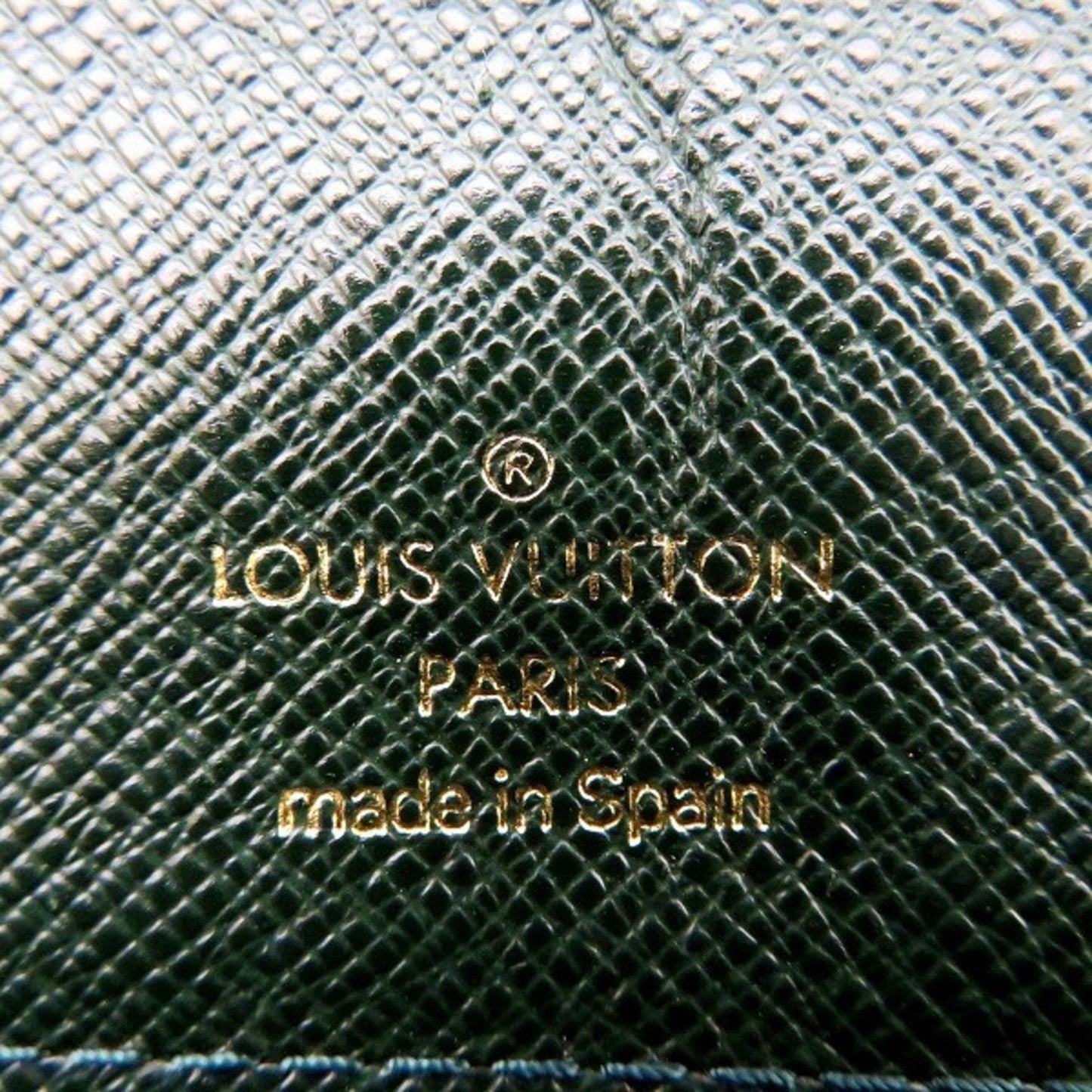 Louis Vuitton Selenga  Leather Clutch Bag