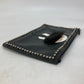 Fendi   Leather Fur Clutch Bag Pouch (Pre-Owned)