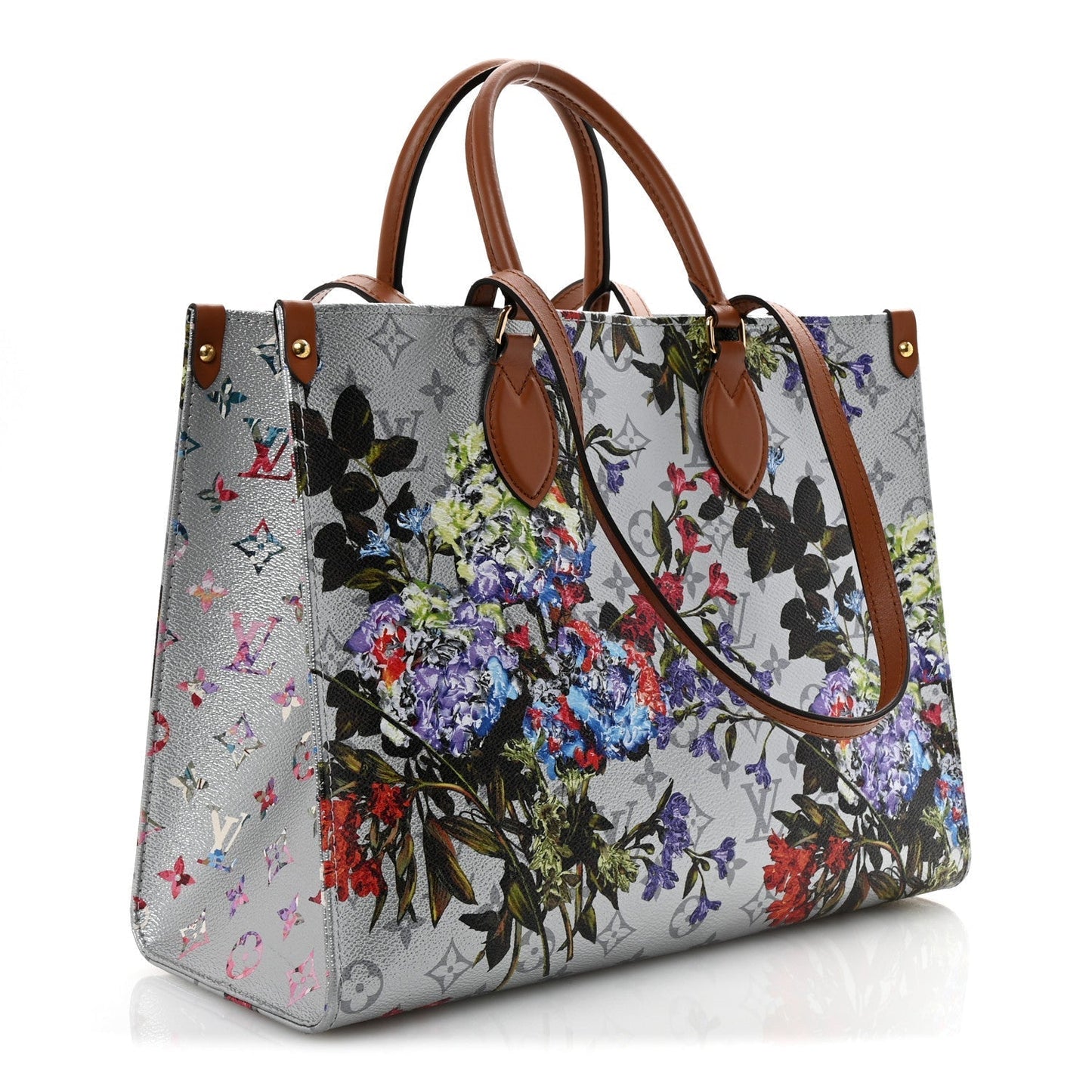 Louis Vuitton Monogram LV Garden OnTheGo MM Silver