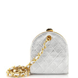 CHANEL   Frame Clutch Bag Quilted Leather Mini