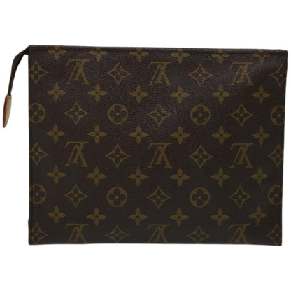 Louis Vuitton Poche Toilette  Canvas Clutch Bag