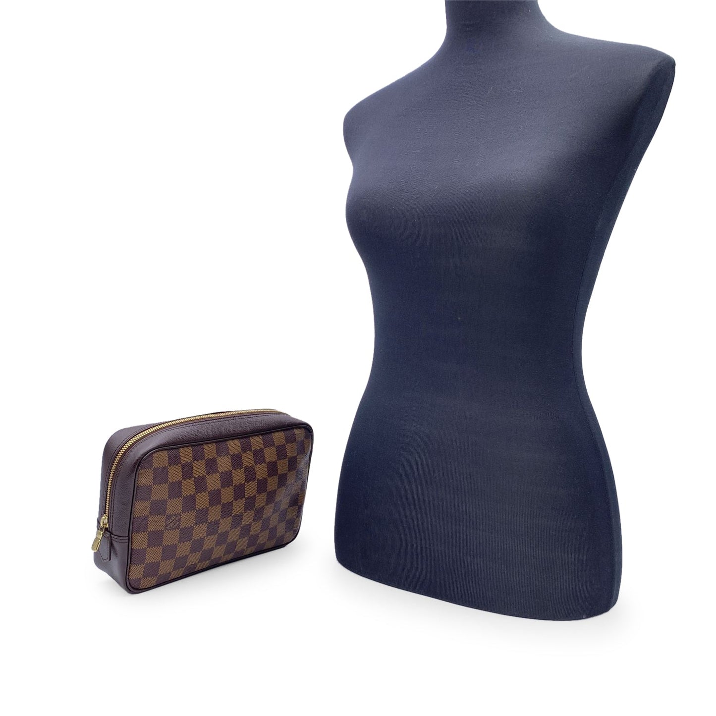 LOUIS VUITTON   Damier Ebene Trousse Toilette Cosmetic Bag