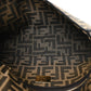 Amelia Fabric Jacquard FF 1974 Medium Baguette Tobacco Moro Black