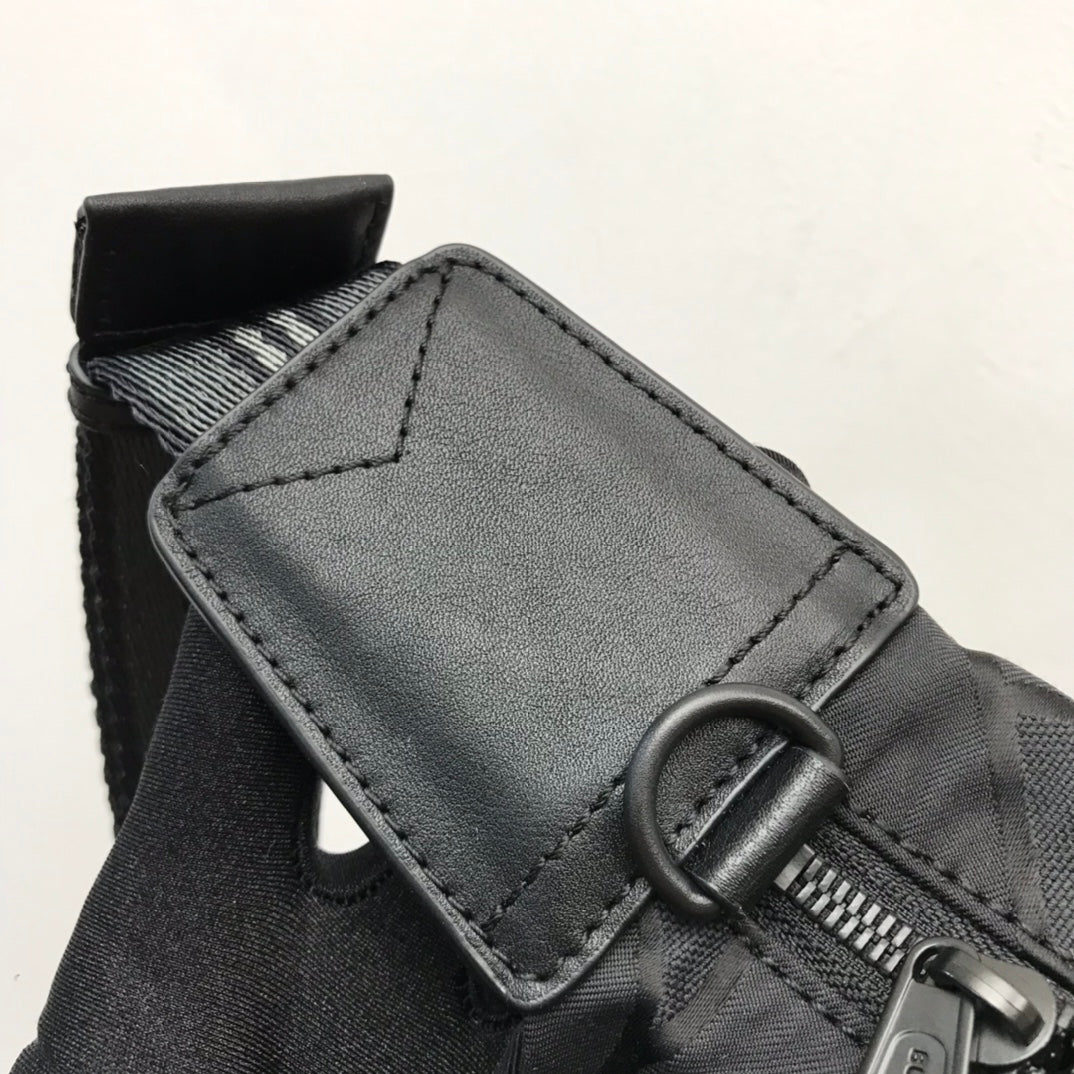 B-Berry - Amelia  Monogram Recycled Polyester Sonny Bum Bag Black For Men, Bags 12.2in/31Amelia