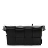 Bottega Veneta Nappa Maxi Intreccio The Belt Cassette Bag Black