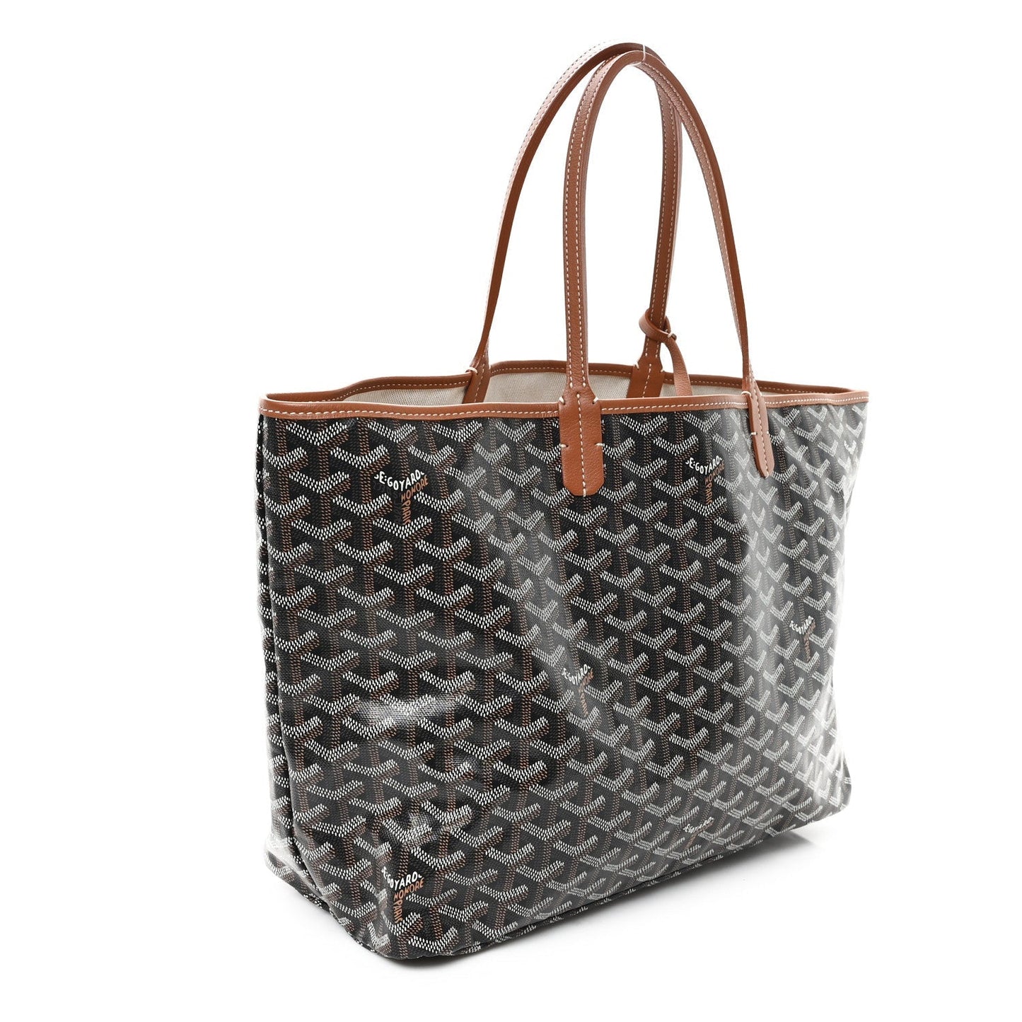 Goyard Goyardine Saint Louis PM Black Gold