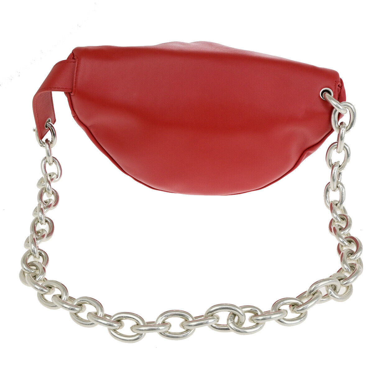 Bottega Veneta Chain Pouch  Leather Clutch Bag