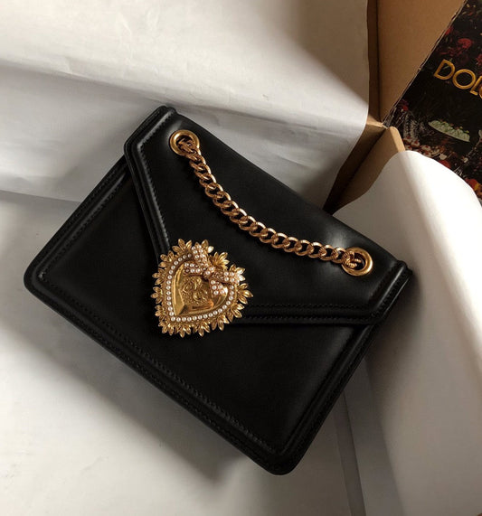 DG Medium Devotion Bag Black For Women 8.1in/20.5AmeliaDG