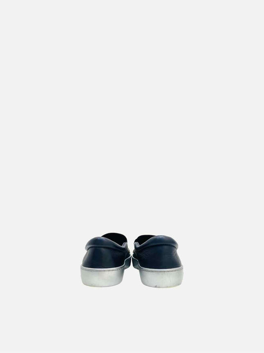 CHRISTIAN DIOR Slip On Navy Blue Size EU 38 Sneakers