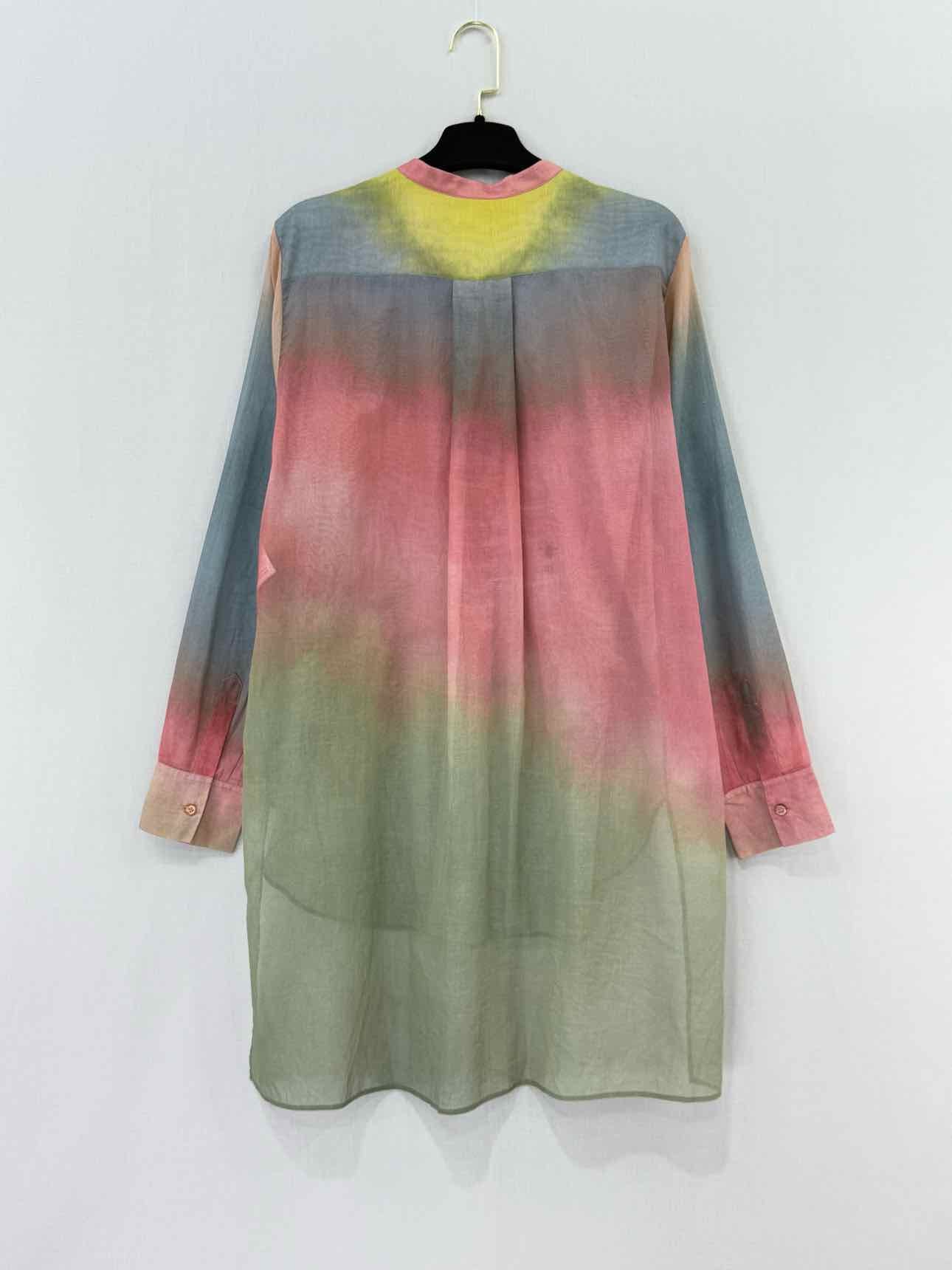 CHRISTIAN DIOR Tunic Pink Multicolor Size US 8 Shirt