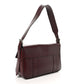 Mulberry Shiny Smooth Calfskin East West Bayswater Black Cherry