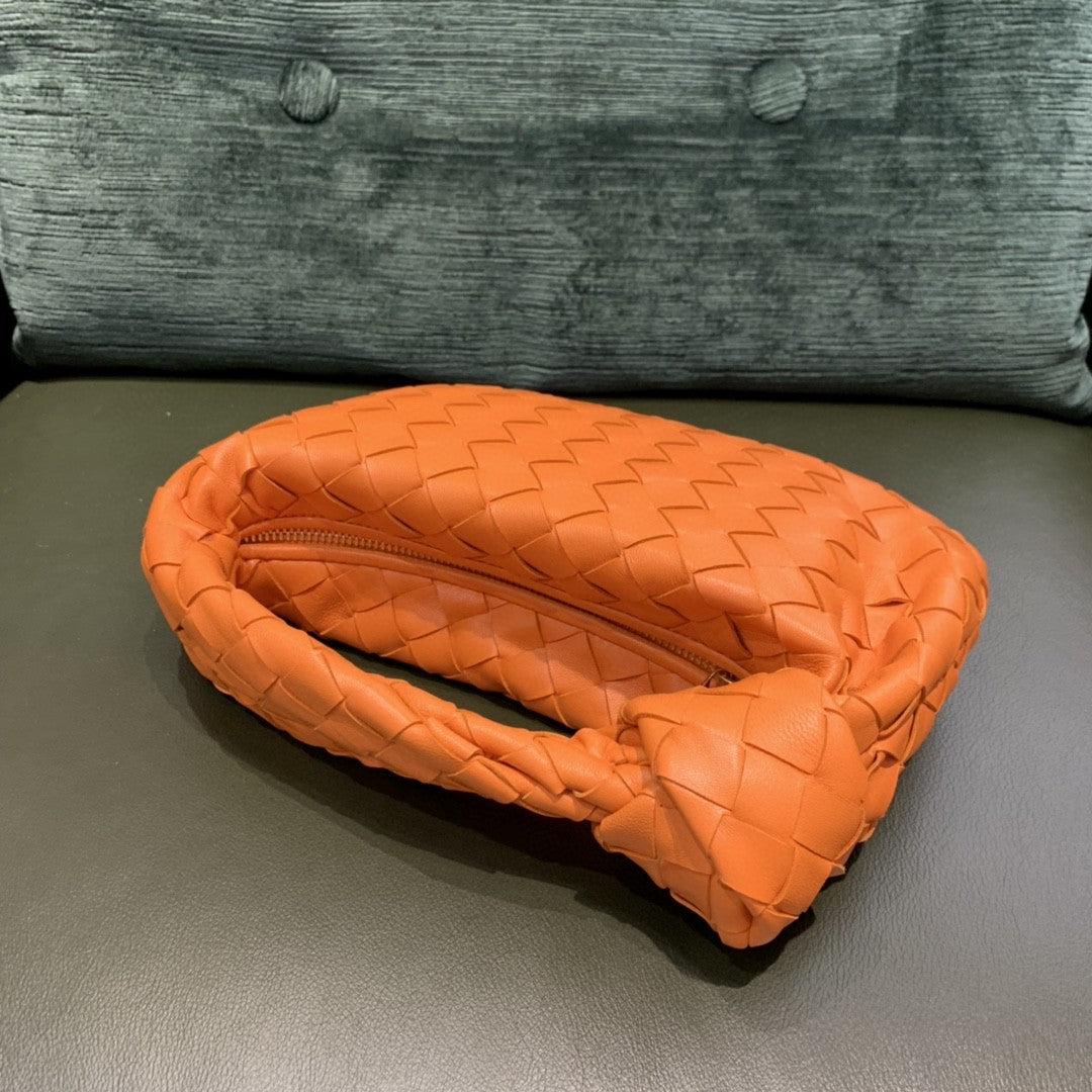 BV Mini Jodie Bag For Women 11in/28AmeliaIn Tangerine 651876VCPP57003