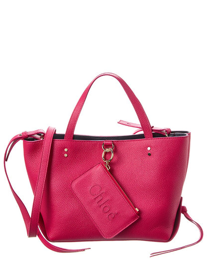 CHL - CC o? Sense Small East West Leather Tote