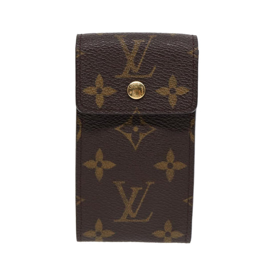 Louis Vuitton Porte Clés  Canvas Clutch Jewelry