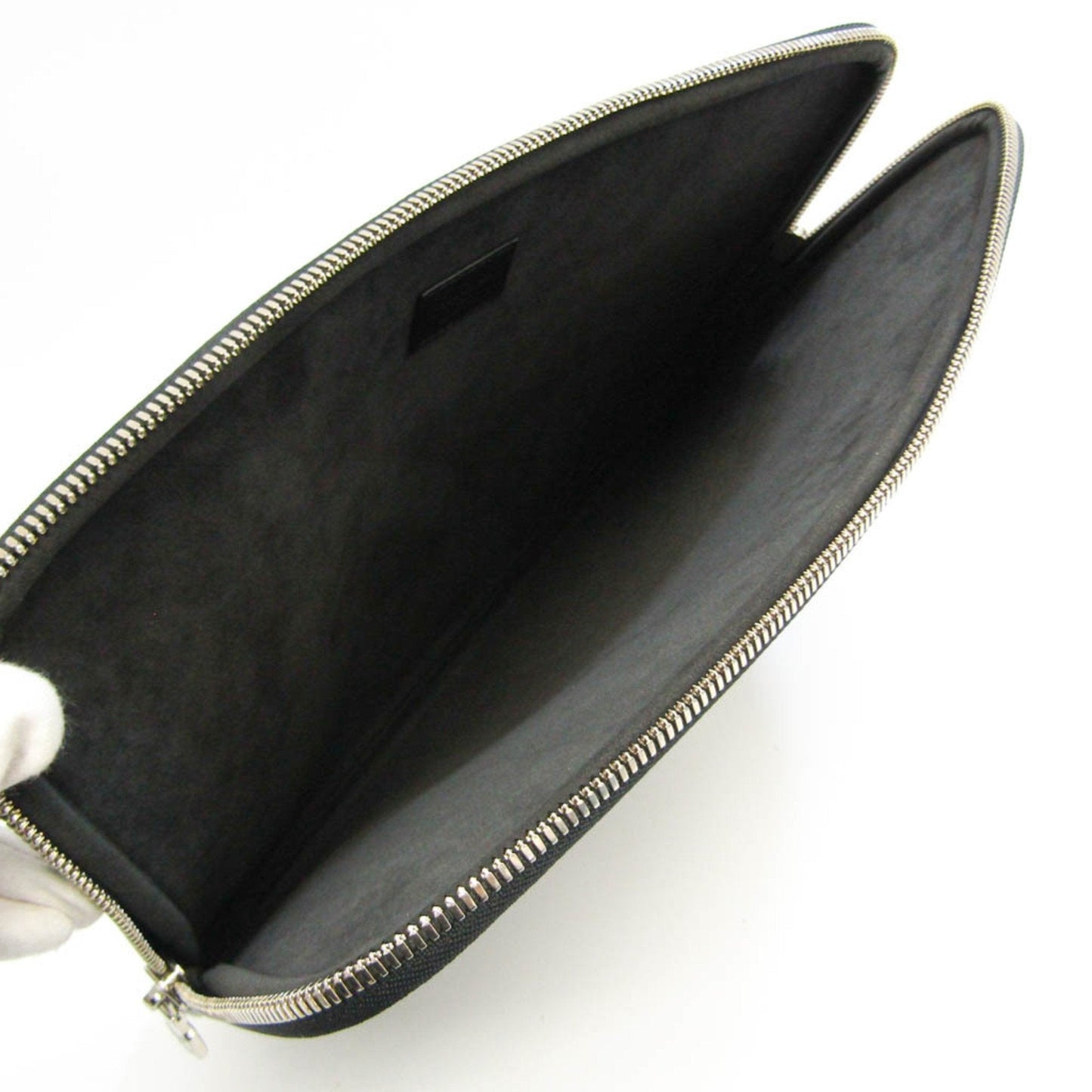 Louis Vuitton Computer Sleeve  Leather Clutch Bag