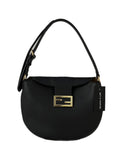 Fendi NEW 2021 Black Small Crescent Shoulder Bag