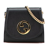 Gucci Blondie Interlocking G Leather Chain Shoulder Wallet