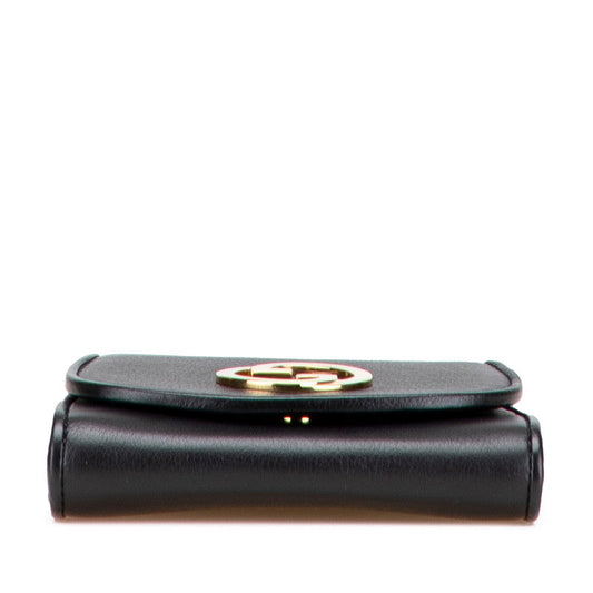 Gucci Blondie Interlocking G Leather Chain Shoulder Wallet
