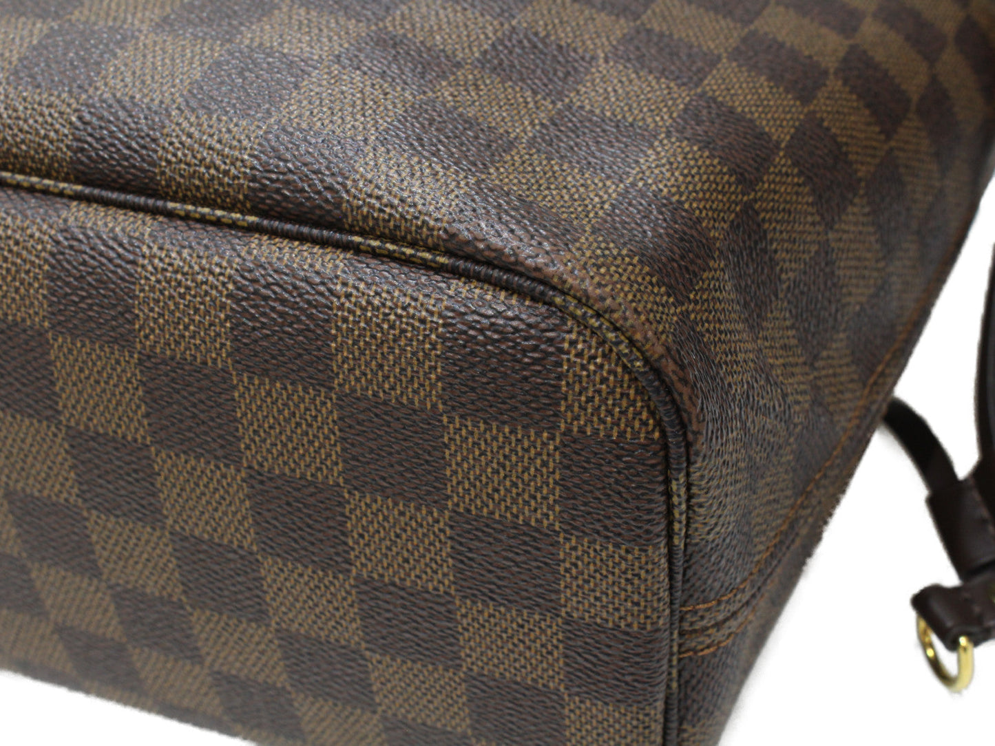 Louis Vuitton Neverfull PM Tote Bag Damier Ebene Brown