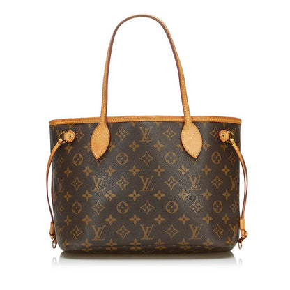 Louis Vuitton Monogram Neverfull PM Handbag Brown