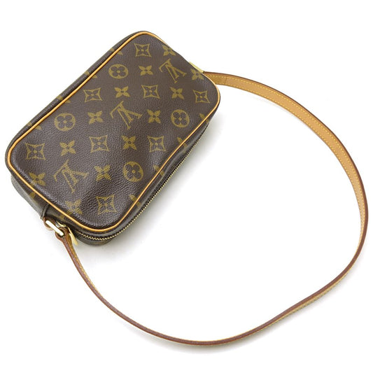 Louis Vuitton Monogram Pochette Cite Brown Shoulder Bag