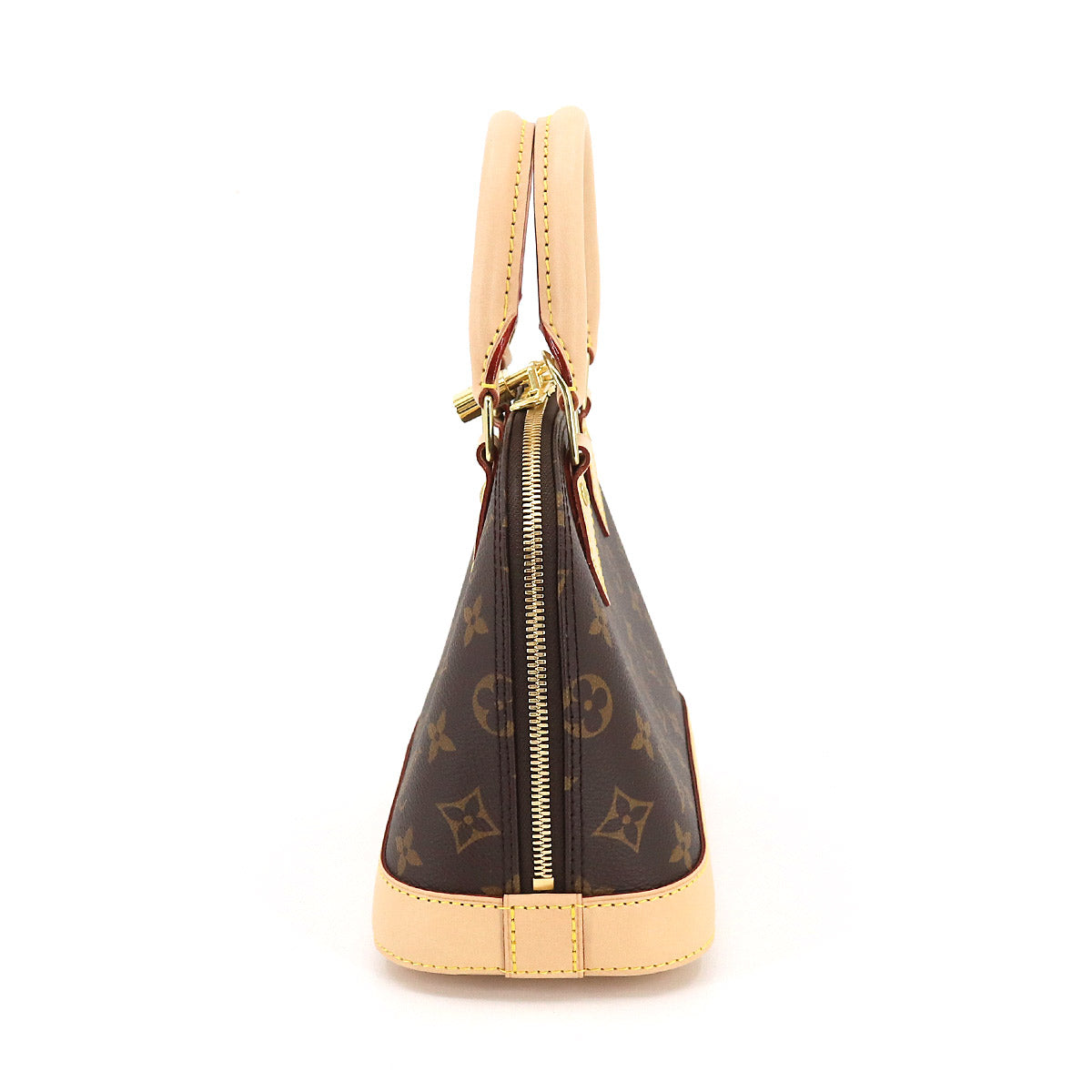 Louis Vuitton Monogram Alma BB 2 Way Hand Shoulder Bag Brown