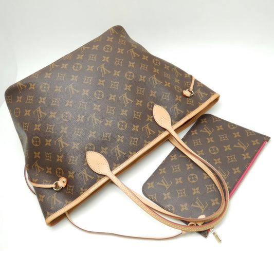 Louis Vuitton Monogram Neverfull MM Pivoine Tote Bag