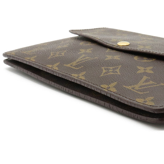 Louis Vuitton Monogram Double Lava Shoulder Bag Pochette