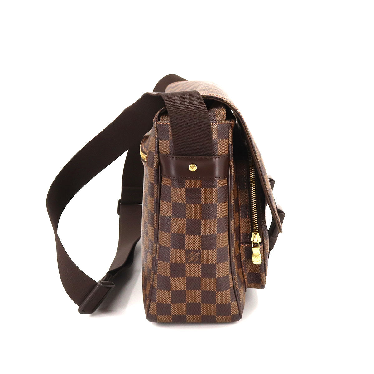 Louis Vuitton Damier Messenger Melville Shoulder Bag Ebene Brown