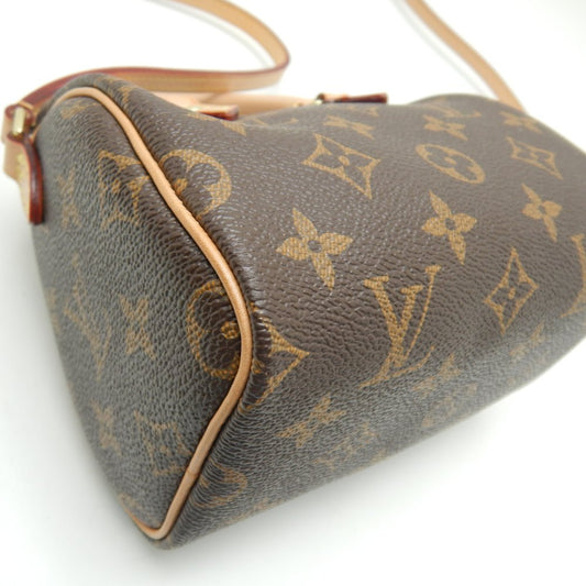 Louis Vuitton Monogram Nano Speedy Brown Mini Bag