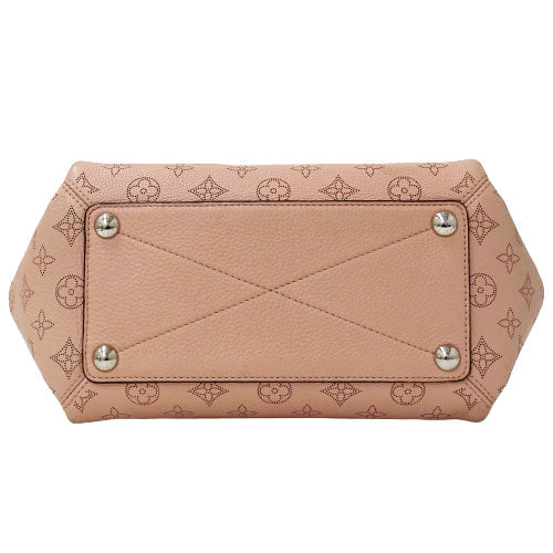 Louis Vuitton Magnolia Babylone Mahina Hobo Bag Pink