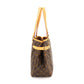 Louis Vuitton Monogram Batignolle Orizontal Tote Bag Brown Gold Metal Fittings