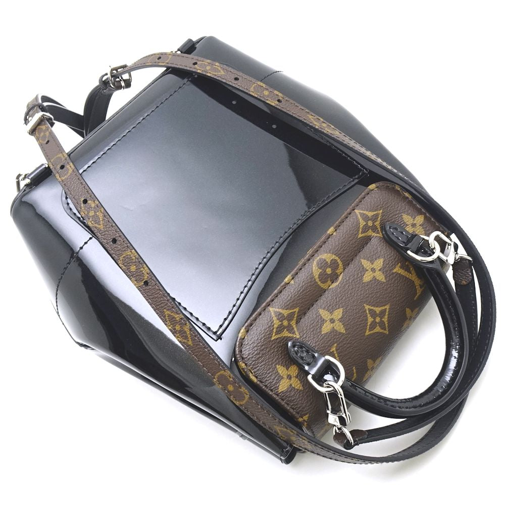 Louis Vuitton  Patent Leather Monogram Rucksack
