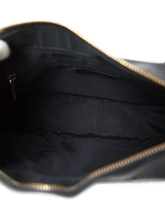 Chanel Matelasse Chain Semi-Shoulder Bag Black