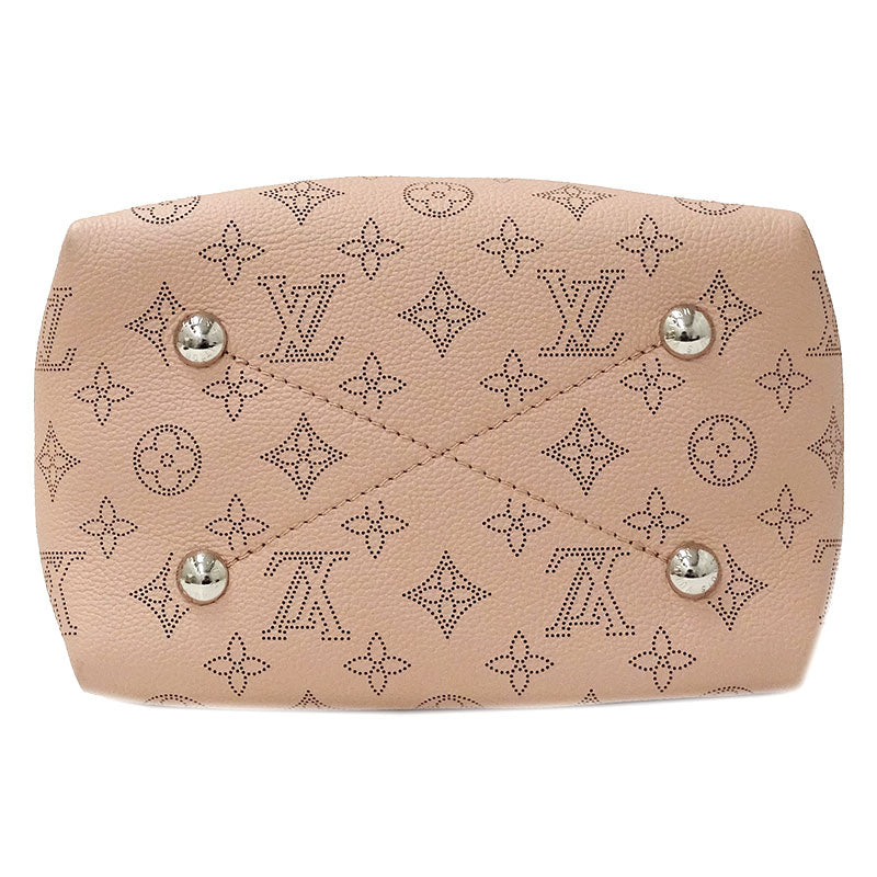 Louis Vuitton Girolata Monogram Mahina Shoulder Bag Pink