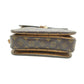 Louis Vuitton Monogram Reverse Pochette Metis MM 2WAY Bag Brown