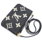 Louis Vuitton Pochette Double Zip Bicolor Monogram Empreinte Noir