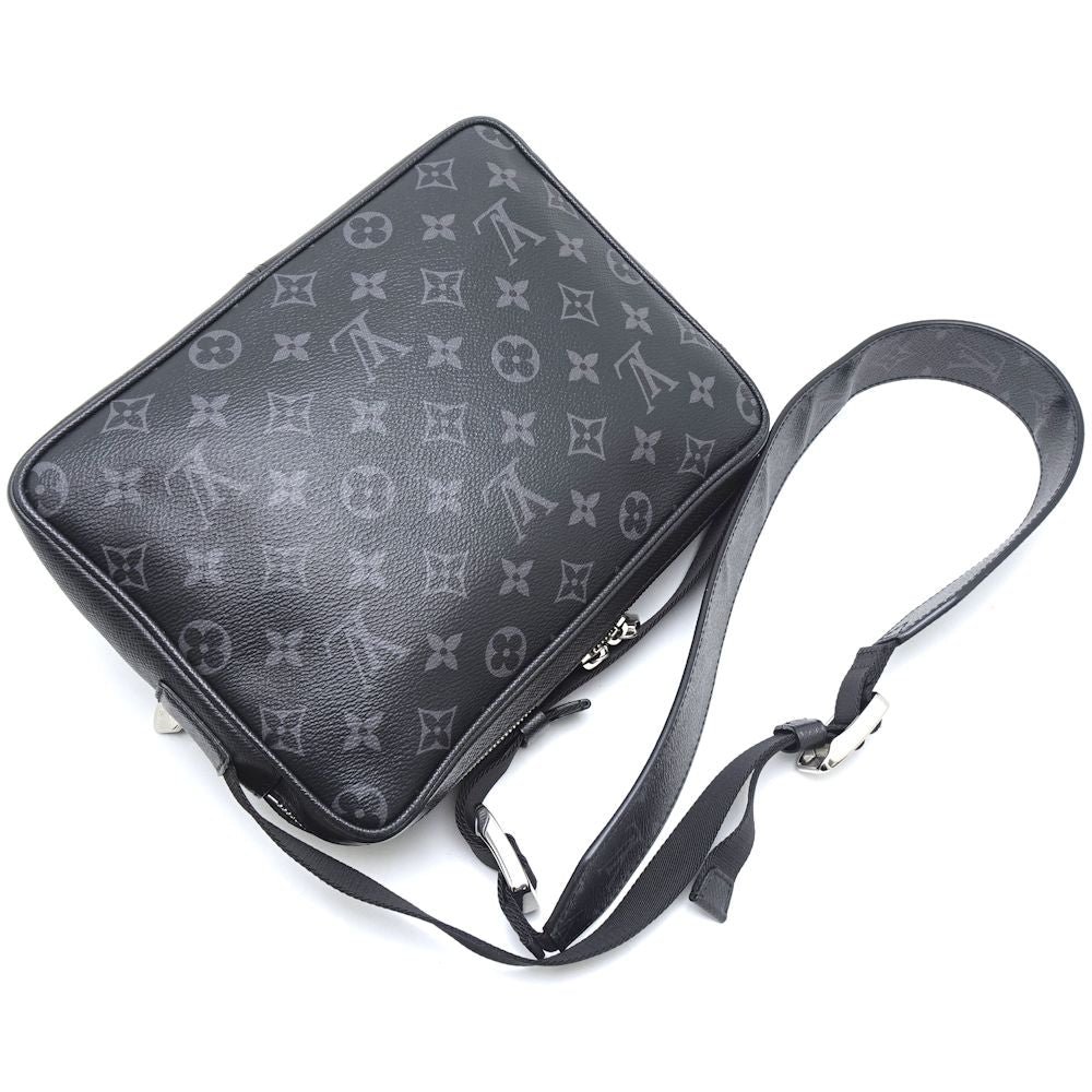 Louis Vuitton Eclipse Messenger PM Shoulder Bag Noir Black